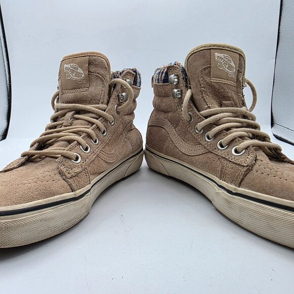 Vans Sk8 Hi MTE Scotchgard Womens Size 6 Brown Outdoors Shoes Hiking Camping - Picture 3 of 13